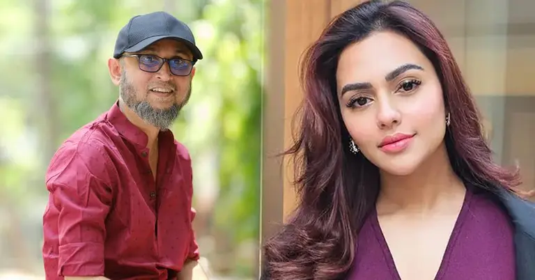মোস্তফা সরয়ার ফারুকী ও চিত্রনায়িকা নুসরাত ফারিয়া